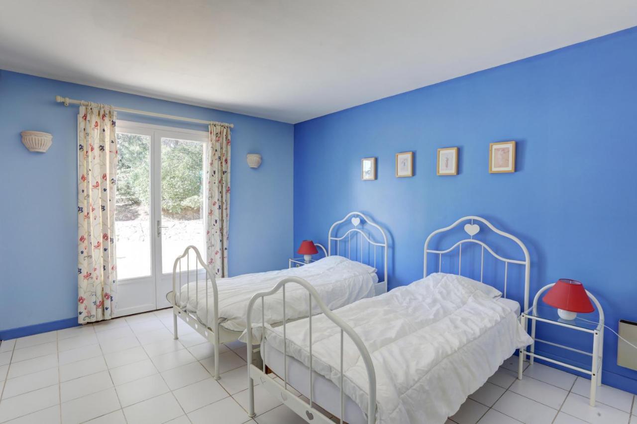 8 Pers, Climatisee, Piscine Chauffee, Un Havre De Paix Sous Les Pins Parasols Villa *